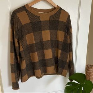 ✿ madewell gingham sweater ✿